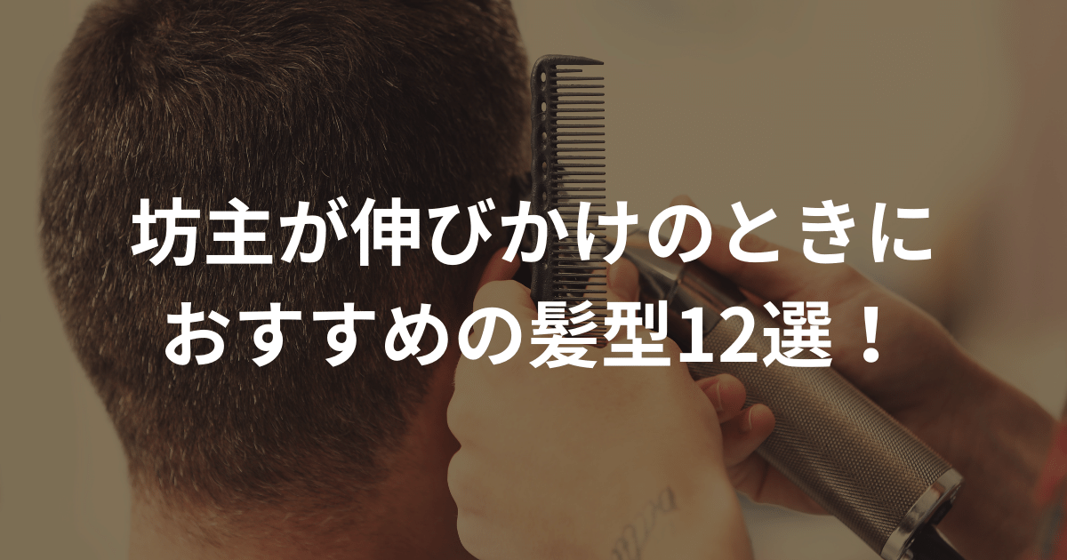 坊主が伸びかけのときにおすすめの髪型12選！ | AGAスマクリマガジン