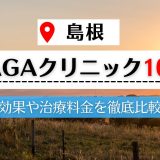 【島根】女性の薄毛・FAGA治療が可能な評判の高いクリニック10院｜FAGAの原因と治療法を解説