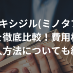 ミノキシジル(ミノタブ)の価格を徹底比較！費用相場と購入方法についても紹介