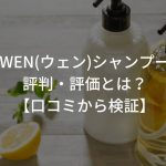 WEN(ウェン)シャンプーの評判・評価とは？【口コミから検証】